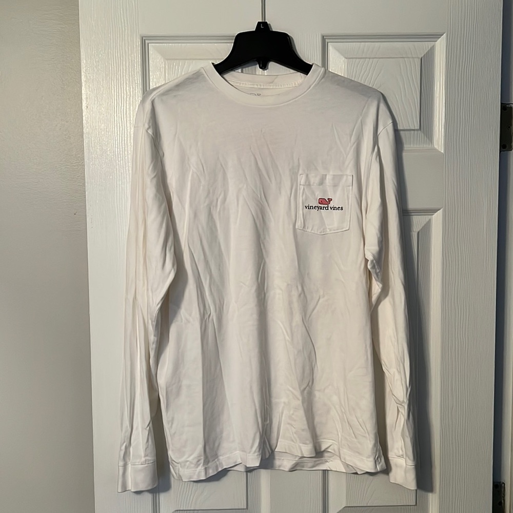 Vineyard Vines Classic White Long Sleeve T-Shirt